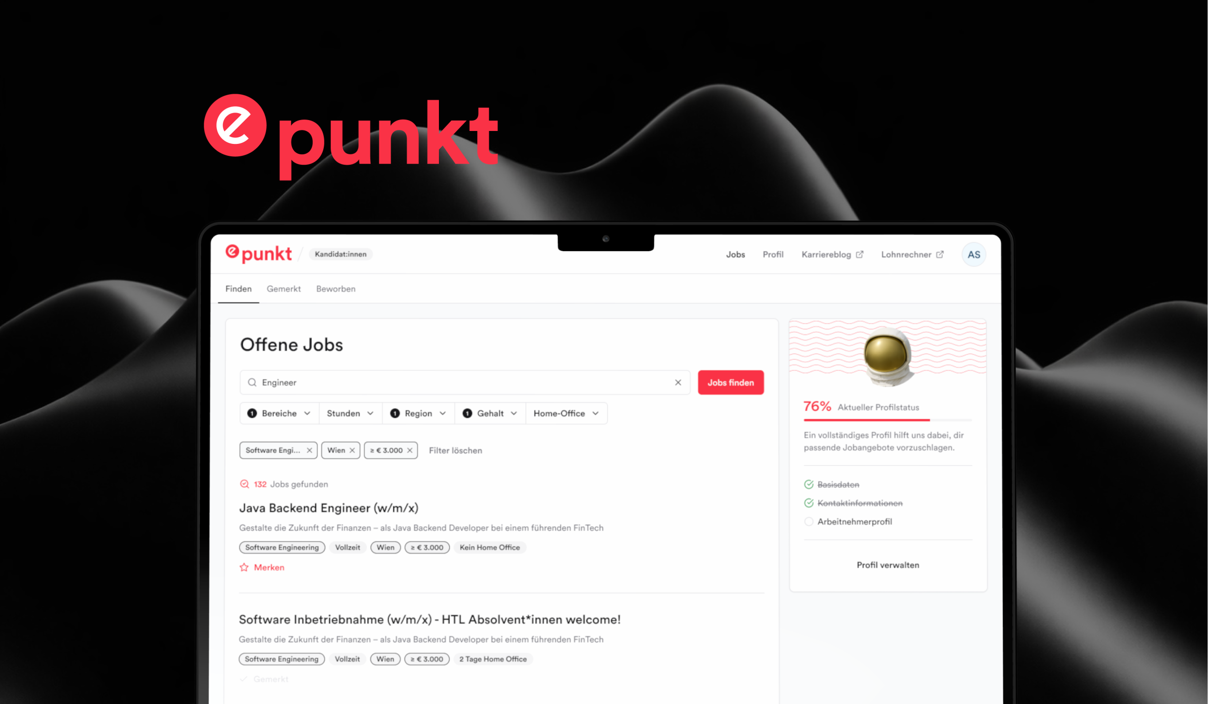 We Built epunkt’s New Job & Customer Portal