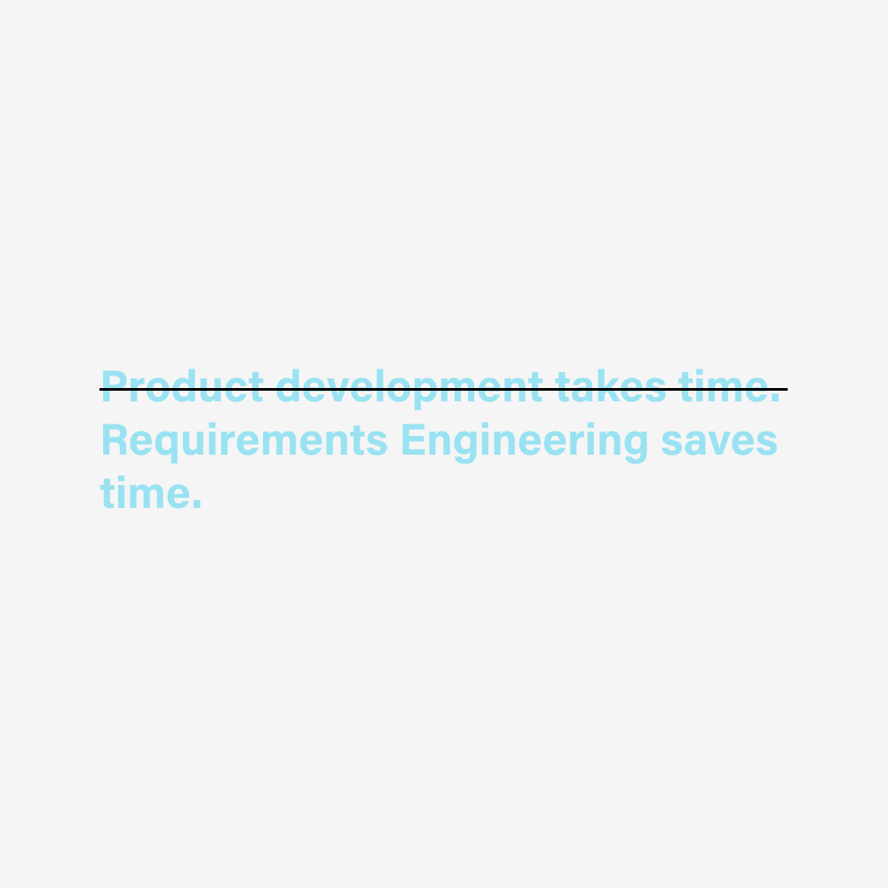 Geradlinige Produktentwicklung durch Requirements Engineering