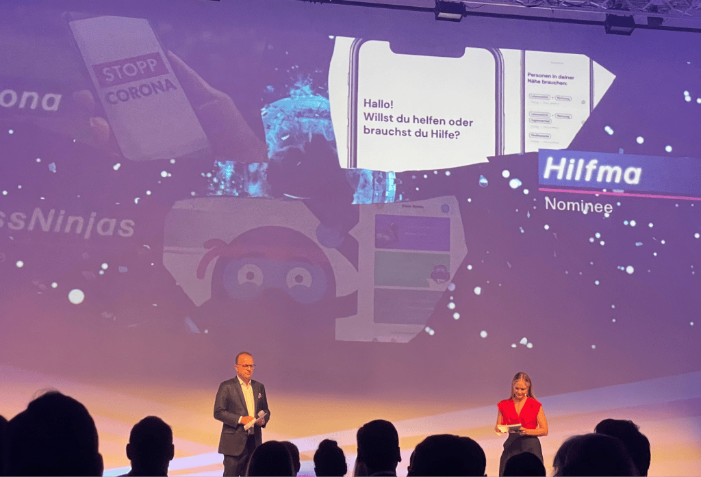 Hilfma nominated as App of the Year