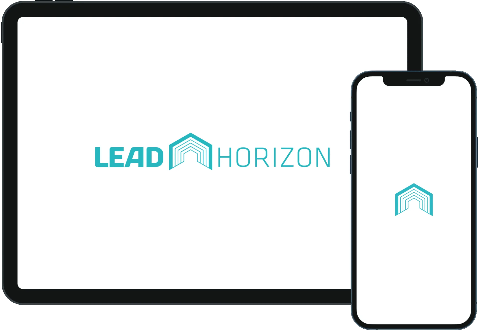 Lead Horizon Mockup Tablet und Smartphone