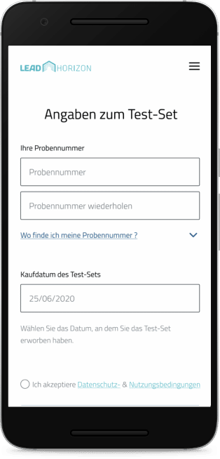 Lead Horizon Test validation